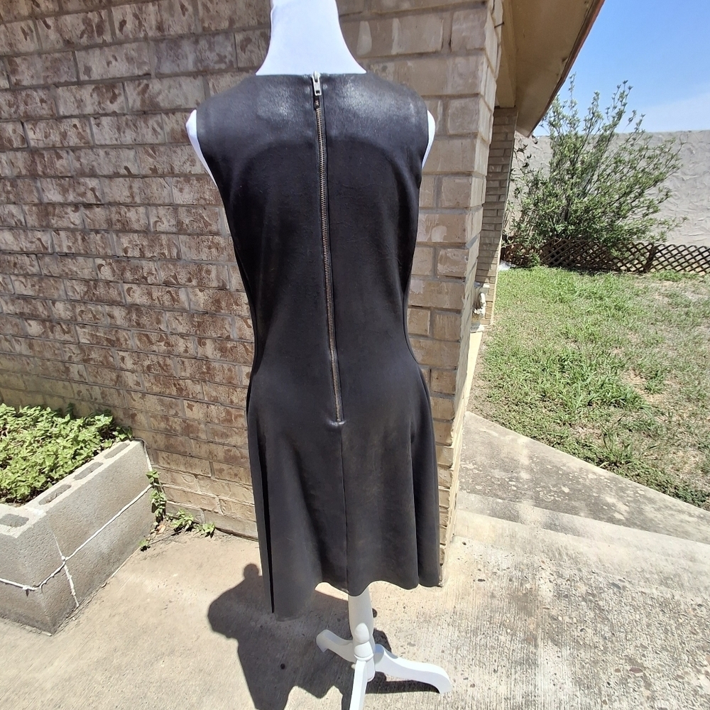 NU Denmark Sleeveless Black Fit & Flowy Circle Skirt Dress Women Size Small - Picture 6 of 16